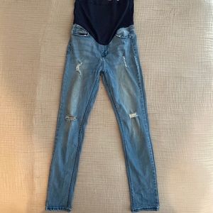 Pink Blush Maternity skinny jeans, size 28